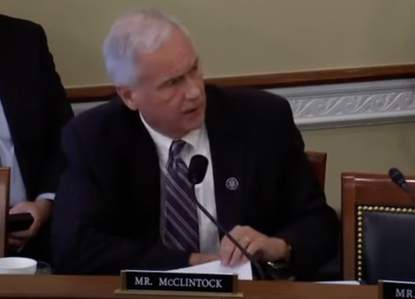 Congressman Tom McClintock speaks to the fundamental importance of ...